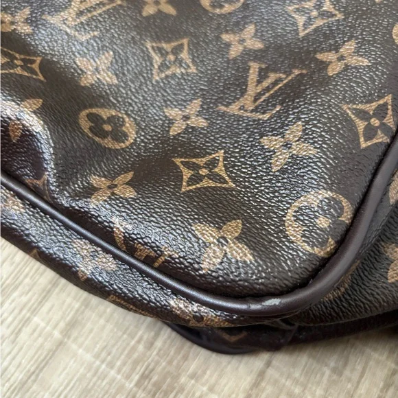 DESIGNER INSPIRED L V Monogram Luxury Brown Backpack - Picture 10 of 10